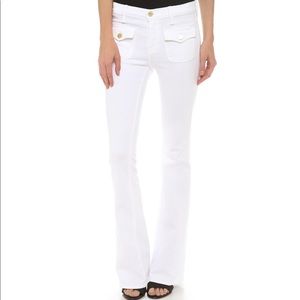 Frame Le High Flare Flap Pocket Jeans